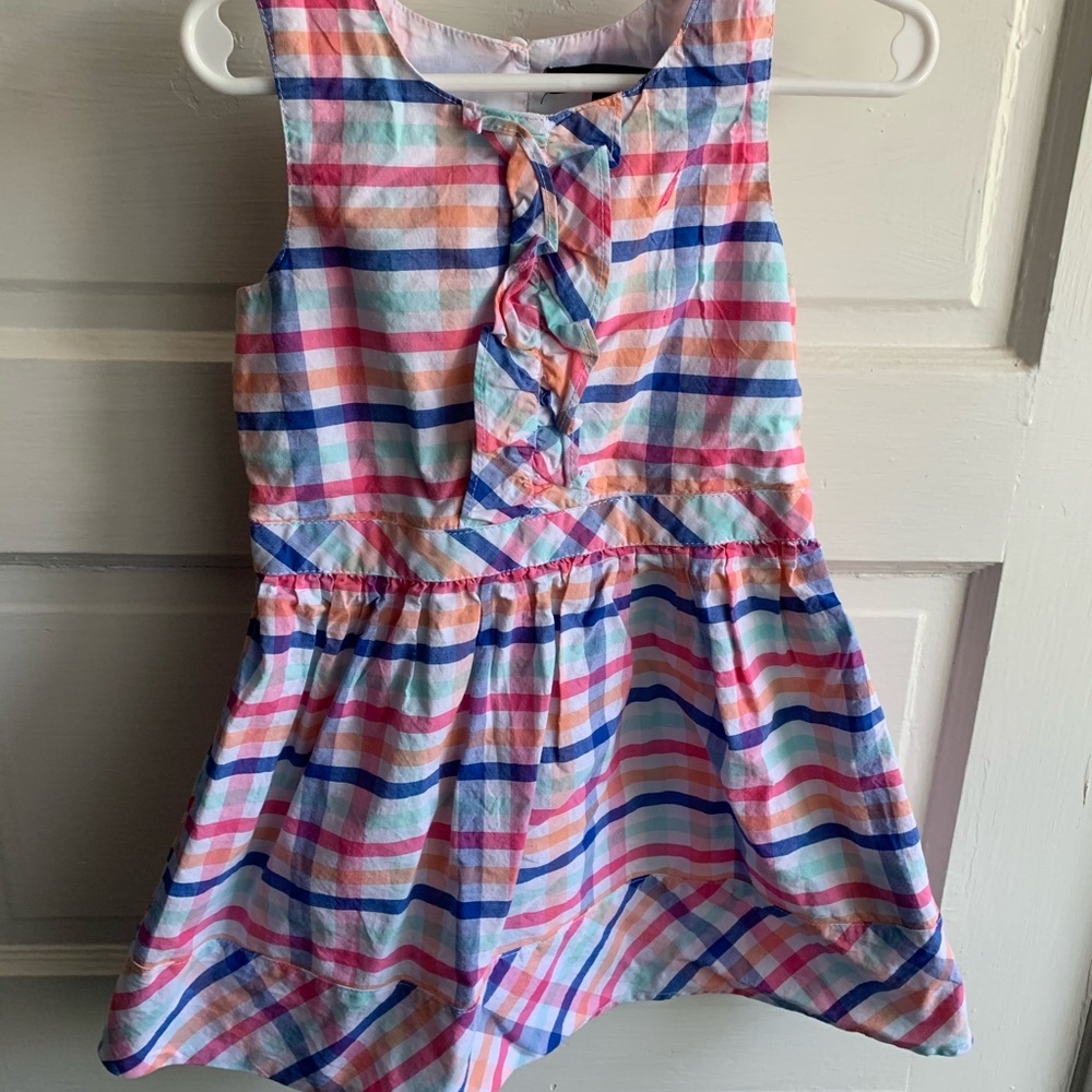 Nautica plaid sleeveless dress